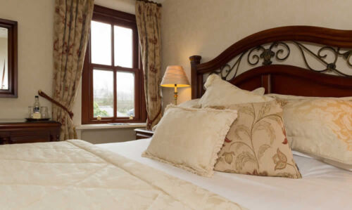 Room 11 Oxlip Bed Close Up Bedrooms at Tyn Rhos